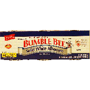 Bumble Bee Tuna Albacore Solid White In Water 3 Oz 3ct