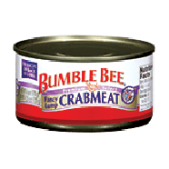 Bumble Bee Premium Quality fancy lump crabmeat  6oz