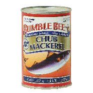 Bumble Bee  chub mackerel  15oz