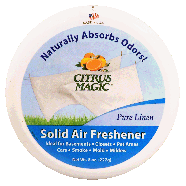 Citrus Magic  solid air freshener, pure linen scent 8oz