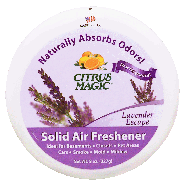 Citrus Magic  solid air freshener, lavender escape scent 8oz