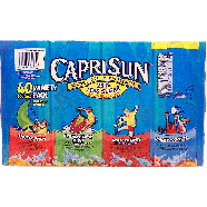 CapriSun  juice drink variety pack; fruit punch, strawberry kiwi, 40pk