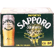 Sapporo Reserve imported all malt beer, 22-fl. oz. cans 12pk
