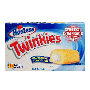 Hostess Twinkies golden sponge cake with creamy filling, 10 ind13.58oz