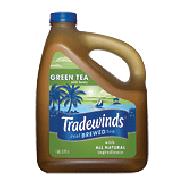 Tradewinds  green tea with honey, fresh brewed 128fl oz