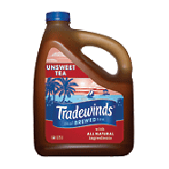 Tradewinds  unsweet tea, fresh brewed 128fl oz