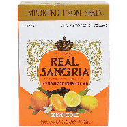 Cruz Garcia Real Sangria spanish red wine and natural citrus flavors3L