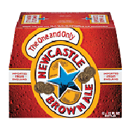 Newcastle  brown ale imported from england, 12 12-ounce glass bott12pk