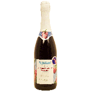 St. Julian  sparkling raspberry spumante, 100% juice, alcohol fre750ml