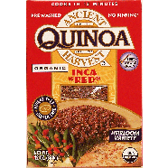 Quinoa Ancient Harvest inca red, organic 12oz