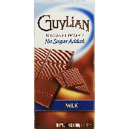 Guylian  milk belgian chocolate bar, no sugar added 3.53oz
