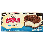 Nestle Skinny Cow vanilla no sugar added low fat ice cream san24-fl oz