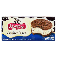 Nestle Skinny Cow cookies 'n cream low fat ice cream sandwiche24-fl oz