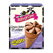 Nestle Skinny Cow chocolate fudge low fat ice cream cones, 4-c16-fl oz