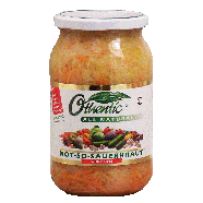 Othentic  not-so-sauerkraut with carrot, all natural  30.34oz