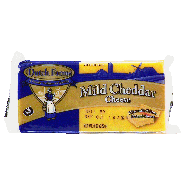Dutch Farms Wisconsin Select mild cheddar cheese block 8oz