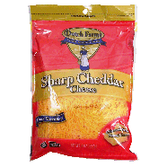 Dutch Farms  sharp cheddar cheese, fancy shredded  8oz