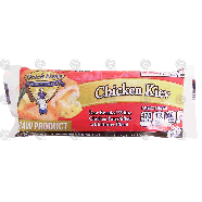 Dutch Farms Chicken Kiev raw breaded white chicken patty filled wi5-oz