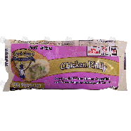 Dutch Farms Chicken Philly raw breaded white chicken patty filled 5-oz