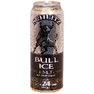 Schlitz Bull Ice domestic malt liquor, 24-fl. oz. 24fl oz
