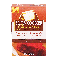 Slow Cooker Gourmet  sunday at grandma's pot roast stew mix 13oz