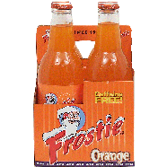 Frostie  orange flavor soda, caffeine free, 12-fl. oz. 4pk