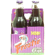 Frostie  concord grape flavor soda, caffeine free, 12-fl. oz. 4pk