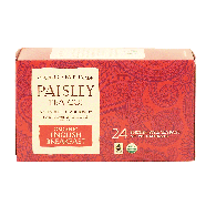 Paisley Tea Co. English Breakfast organic english style tea bags 24ct