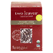 Two Leaves Tea Company  organic assam whole leaf tea, 15-sachets1.32oz