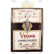 Vegas  jumbo poker playing cards  1pk