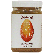 Justin's  classic almond butter, all-natural 16oz
