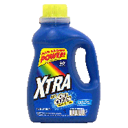 Xtra  liquid detergent plus oxi clean stain fighters, crystal c75fl oz