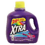 Xtra  2x concentrated liquid laundry detergent, tropical passi175fl oz