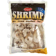 Wholey  raw shrimp, peeled, deveined and tail on, 31/40 per pound 1lb