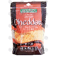 Yoder's  all natural sharp cheddar cheese, finely shred 8-oz