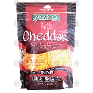 Yoder's  all natural mild cheddar cheese, classic shred 8-oz