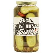 McClure's Pickles Brooklyn * Detroit spicy spears pickles 32oz