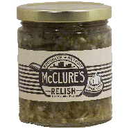 McClure's  relish, garlic and dill  9oz