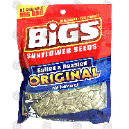 Bigs  salted & roasted original sunflower seeds 5.35oz