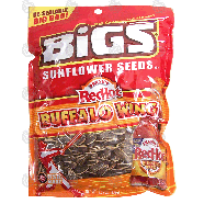 Bigs  franks's redhot buffalo wing flavored sunflower seeds  5.35oz