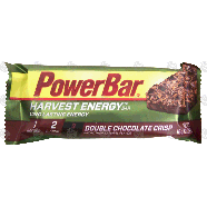 Powerbar Harvest Energy Bar double chocolate crisp energy bar 2.29oz