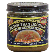 Better Than Bouillon All Natural reduced sodium chicken base, makes8oz