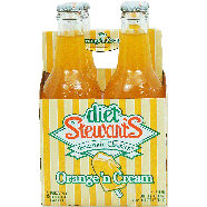 Stewart's Foutain Classics diet orange 'n cream flavored soda, 12-f4pk