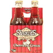 Stewart's Fountain Classics cherries 'n cream sweet cherry taste so4pk