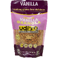 udi's  vanilla granola, gluten free foods 12oz