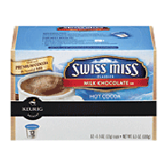 Keurig Swiss Miss milk chocolate hot cocoa, 12 k-cup 6.3-oz