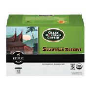 Keurig Green Mountain Coffee sumatran reserve; dark roast coffee4.8-oz