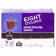 Keurig Eight O'Clock dark italian roast, 12 k-cup packs 4.1-oz