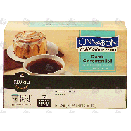 Keurig Cinnabon classic cinnamon roll, light roast coffee, 12 k-3.9-oz