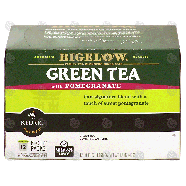 Keurig Bigelow green tea with pomegranate, green tea, contains c1.4-oz